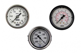 Replacement gauges for manifolds