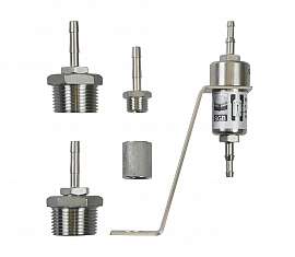 Inst. kit VL 34-570, R1'm - ss-H4+H6, PVC-hose 8/4x2mm or 10/6x2mm