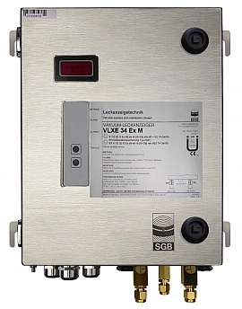Leak Detector VLXE 34 Ex M, 100-240VAC|24VDC, ss-box, CF8/6