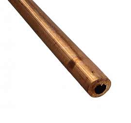 CU pipe, 8/6x1mm, customized length, max. 50m
