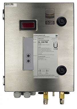 Leak Detector DL 230 PM, 100-240VAC|24VDC, ss-box, QU8/6