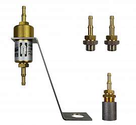 Inst. kit VL 34-570, G1/4'm - H4+H6, PVC-hose 8/4x2mm or 10/6x2mm