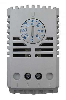 Thermostat control TRS60 closing contact Fan control 0-60 degree