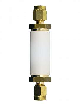 ET 5 - KV6 - Brass, Elec. Separator with Compression Ferrule f. Pipes 6x1mm