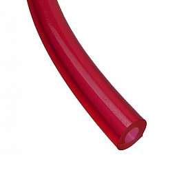 PVC-hose, red, 8/4x2mm, customized length