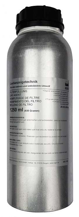 dry filter agent, aluminim bottle 930 grams
