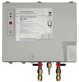 Leak Detector DL 330, 230VAC, pl-box, CF8/6