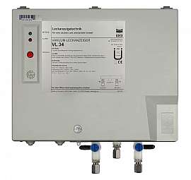 Leak detector VL 34, PP-V, 230VAC, pl-box, ss-CF8/6