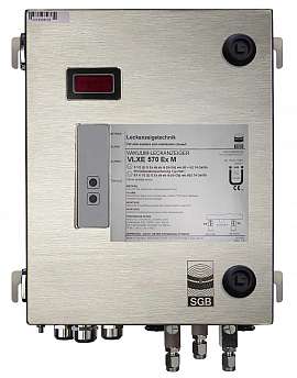 Leak Detector VLXE 570 Ex M, ss-v, 100-240VAC|24VDC, ss-box, ss-CF8/6