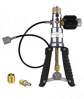 Manual hand Pump CPP30, incl. connecting cable 0,5m, G1/4'' female, max 25 bar