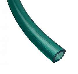 PVC-hose, green, 10/6x2mm, customized length