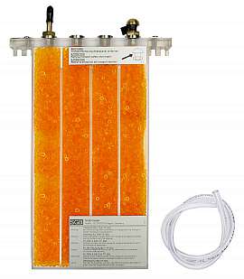 Dry filter TF300, hose connection, dry filter agent, wall holder