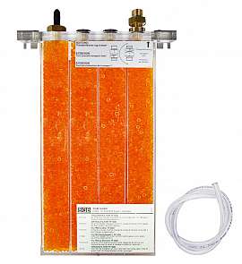 Dry filter TF600, hose connection, dry filter agent, wall holder