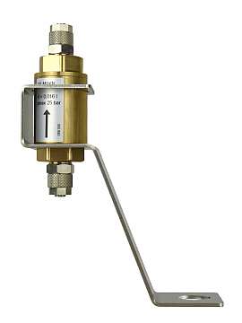 Liquid stop valve FS-M1KN, QV8/6 dome plate holder